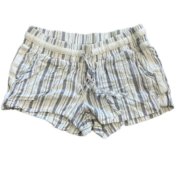 Cloth & Stone Striped Lounge Shorts XS - Picture 1 of 3